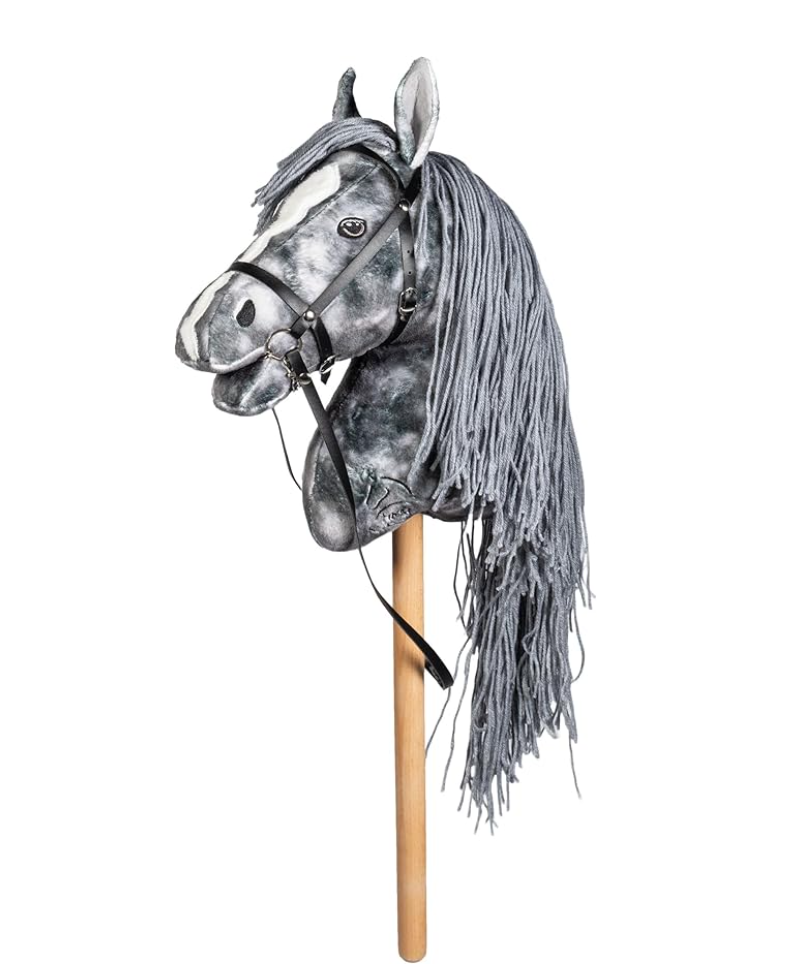 Hobby Horse Steckenpferd – HKM Hobby Horse Beni – Steckenpferd Silbergrau (HKM)
